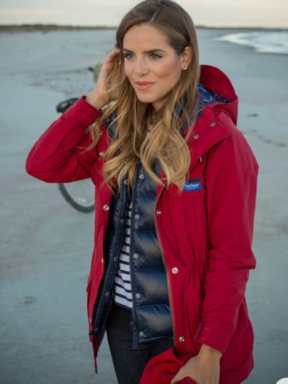 Penfield red jacket